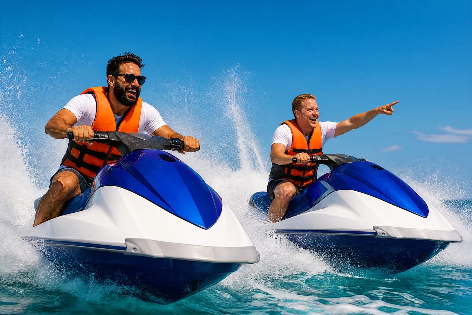 Jet ski & speedboat in Albufeira