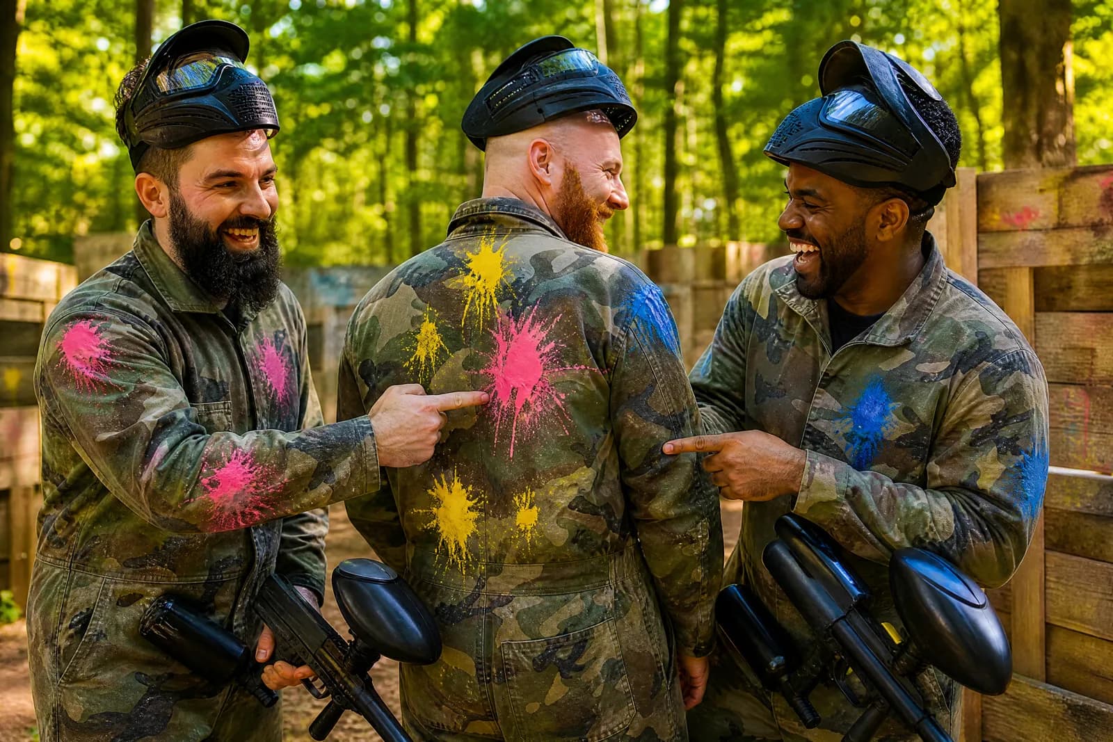 Paintballing in Birmingham