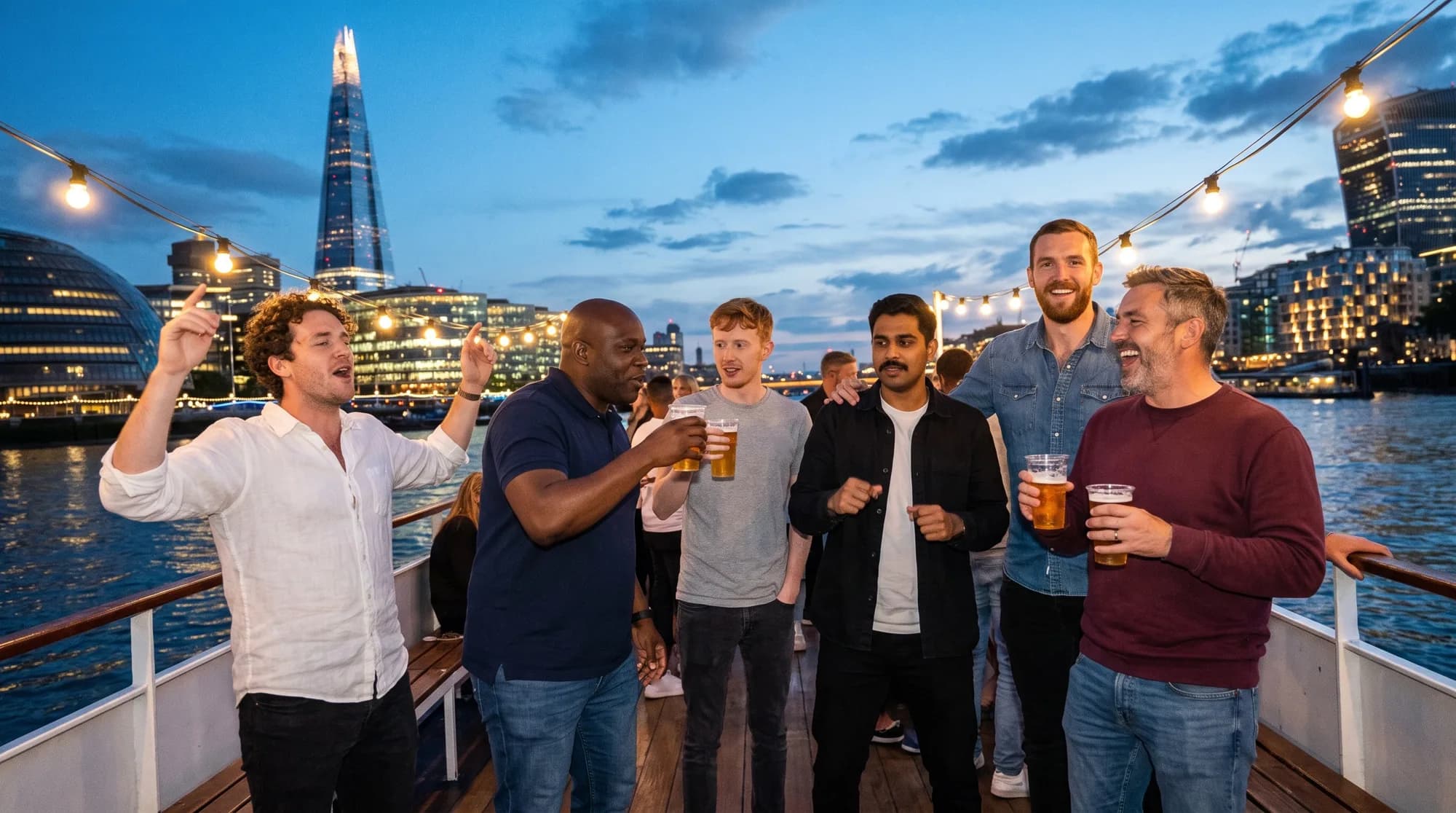 Boat party & cruise in London