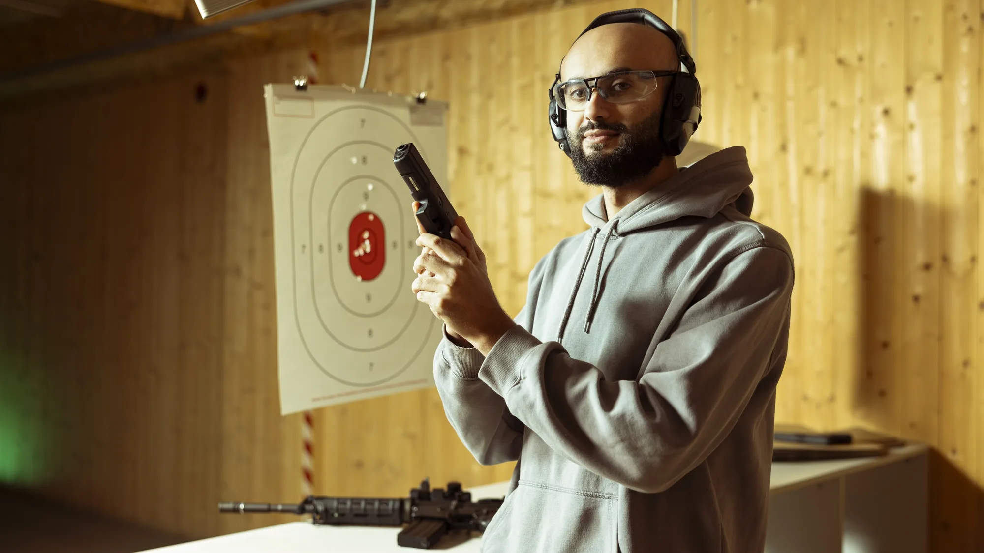 Gun range shooting in Prague